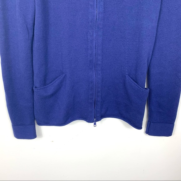 Title Nine Women’s Sweater Small Full Zip Cotton - Picture 2 of 8